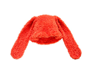 CORAL FUZZ FLOPPY HAT