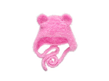 Load image into Gallery viewer, PINKY FUZZ TEDDY HAT
