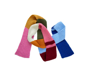 COLOUR BLOCK SCARF