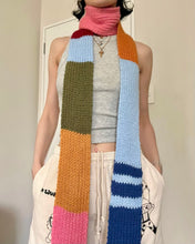 Load image into Gallery viewer, COLOUR BLOCK SCARF
