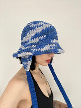 Load image into Gallery viewer, PLUSH BLUES BUCKET HAT
