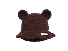 Load image into Gallery viewer, DARK CHOCOLATE TEDDY HAT
