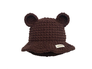 DARK CHOCOLATE TEDDY HAT