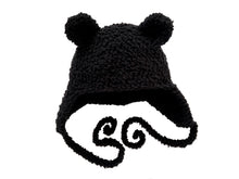 Load image into Gallery viewer, BLACK POODLE TEDDY HAT
