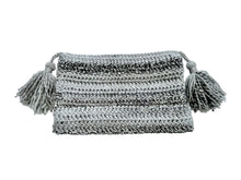 Load image into Gallery viewer, GREYSCALE TASSEL SACK HAT
