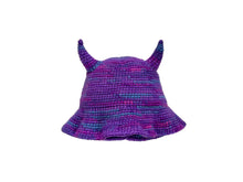 Load image into Gallery viewer, PURPLE BLUES HORN HAT
