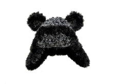 Load image into Gallery viewer, FURRY MONOCHROME TEDDY HAT
