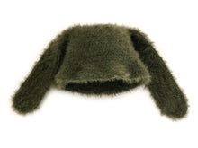 Load image into Gallery viewer, FUZZY OLIVE FLOPPY HAT

