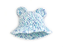 Load image into Gallery viewer, BLUE PLUSH BEAR HAT
