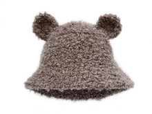 Load image into Gallery viewer, GREY POODLE TEDDY HAT
