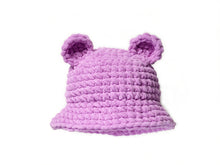 Load image into Gallery viewer, LAVENDER TEDDY HAT
